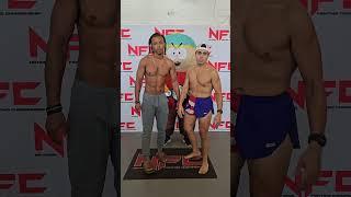 NFC 169 Weigh Ins! Niko Peace vs. Ruben Lago