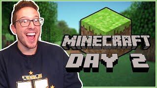 DGR's Completely Blind Quest To Beat MINECRAFT: Day 2