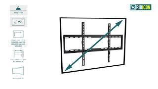 Ridicon F805. Установка и особенности фиксированного кронштейна Ridicon F805