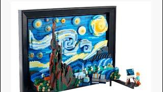 Vincent van Gogh - The Starry Night, LEGO #lego #toys #toysforbigboys #toysforboys #toysforbigboys