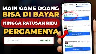 DIBAYAR RATUSAN RIBU PERGAME - Cara Dapat Uang Dari Main Game Dong!!