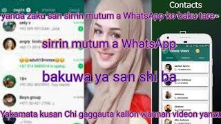 yanda zaku san sirrin mutum a WhatsApp ku baku tare