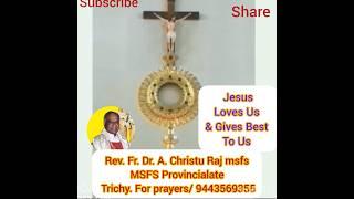 Eucharistic Healing Adoration No: 1719/23/05/2025