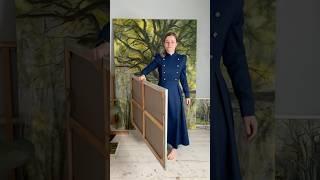Трясу своими картинами ‍️‍ так лучше видно текстуру мазков  #маслянаяживопись
