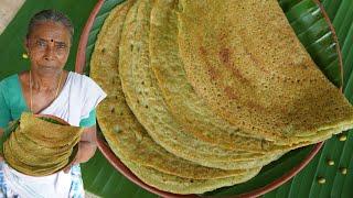 Tasty & Healthy -  Green Gram Dosa | Cherupayar Dosa | Green moon dal Dosa