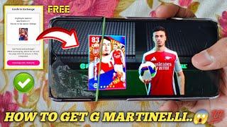 HOW TO GET G MARTINELLI EFOOTBALL POINTS EXCHANGE ISSUE  FIXED EFOOTBALL POINTS #shorts