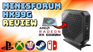 A Mini Desktop Replacement! (Ryzen 9 6900HX + RX 6600M) MinisForum HX99G Review