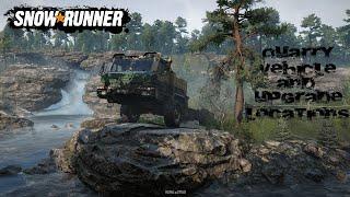 Snowrunner Quarry Taymyr Russia All Vehicle And Upgrade Locations One Is For Tatra PHOENIX Phase 5