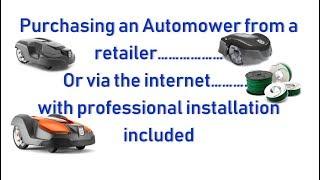 Automower Answers: Buying An Automower W/ Installation Included (Lowes, Amazon, Tractor Supply)