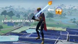 ONLY LIGHTSABER IN FORTNITE!