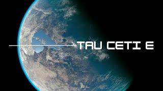 Tau Ceti e: A Potential Super-Earth Orbiting the Inner Edge of Its Star's Habitable Zone