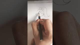 sweet n cute doll drawing. #viral #shorts #trending #viralshorts #youtube #youtubeshorts #drawing