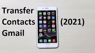 How to Transfer Contacts From iPhone to Gmail Easily!