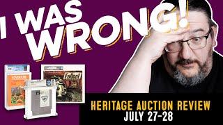 Doug Recaps The July Heritage Signature Video Game Auction -  Mario, Stadium Events, Atari & More!