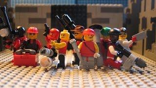 Lego Team Fortress 2 : Red team Blu's