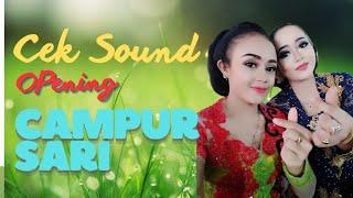 Cek Sound Opening 2025 Campursari ! Relaksasi melihat belalang rerumputan #keroncongtuguceksound