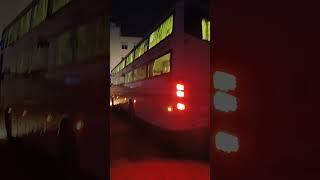 Greeline Travels New AC Sleeper Bus Amazing Departure #real #acbus #bus #privatebus #buslovers