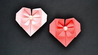 Amazing Paper FLOWER in the HEART | Origami Tutorial DIY by ColorMania