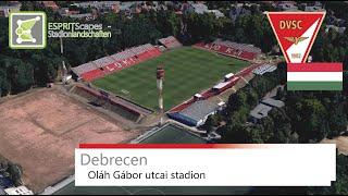 Oláh Gábor utcai stadion | Debreceni VSC | Google Earth | 2014