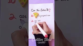 Can you solve it ? #shorts Creative Ideas Urooba /DIY paper crafts