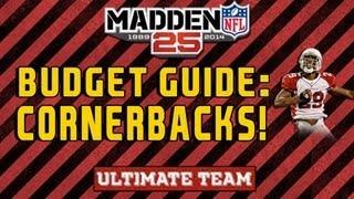 Madden 25 Budget Cornerbacks! The  BEST and CHEAPEST CBs in MUT 25
