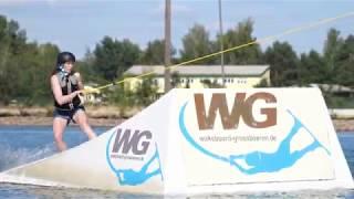 Fun @ Grossbeeren Cable Wake Park in SlowMo 180fps