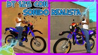 YAMAHA DT 125 + SONIDO REALISTA PARA GTA SA ANDROID *sin dff ni txd* | xFresh Official