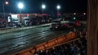 Kenworth pulling at the pageant of steam