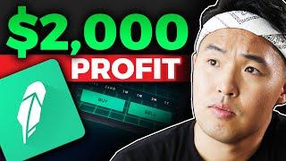 How I made $2000 on Robinhood - Stocks For Beginners