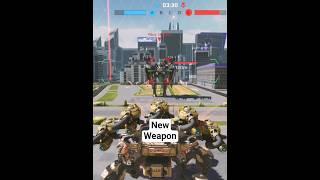 WR NEW WEAPON DESHRET VS AETHER COMPARISON [WAR ROBOTS SHORTS]