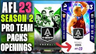 AFL 23 PROTEAM ALL-AUSTRALIAN PACKS DIAMOND MICHAEL VOSS #AFL23 #PROTEAM #AFL #SHORTS #GWSHARPY