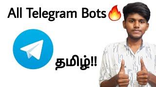 best telegram bots in tamil / All telegram bots in tamil / Balamurugan tech