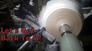 Shine and Chatoyance In This Maple! - Wood Turning