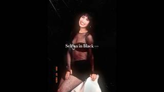 selena in black  #selenaquintanillaperez #shorts