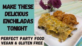 Learn How to Make Enchiladas - Easy Vegetarian Enchilada Recipe