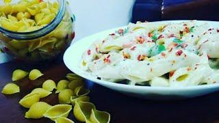 White Sauce Pasta Recipe |Creamy & Cheesy White Sauce Pasta | Flavours withme