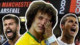 Top 10 Most Humiliating Defeats in Football History!