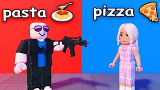 Roblox but you FIGHT over better food...