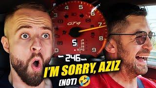 A New Record?! Too Many CRAZY Faces of @azizdrives  // Nürburgring