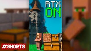 ЖИТЕЛИ ПЕРЕЕЗЖАЮТ В ЗАМОК МАЙНКРАФТ RTX? Компот #shorts