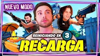 Probamos NUEVO modo FORTNITE: RECARGA con RUBIUS, HIPER y WILLY