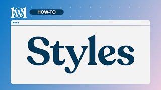 Styles on WordPress.com