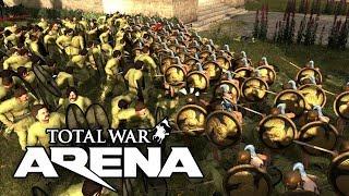 TOTAL WAR: ARENA  Гоплиты Греции и Царь Леонид