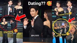 Kim Soo Hyun and Jo Bo Ah Together spark Dating at Disney's Blue Carpet Event, Shocking Moments