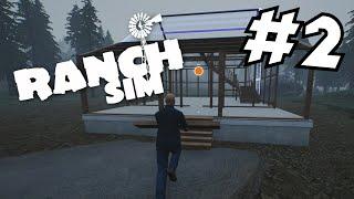 Ranch Simulator - Строим фермерский дом #2 (Прохождение)