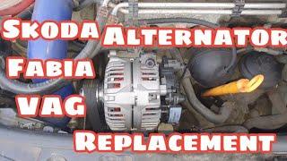 skoda fabia VAG - alternator replacement