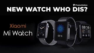 Xiaomi's Mi Watch Looks A Lot Like The Apple Watch?! 