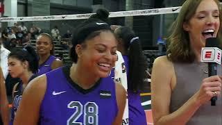 Ci Michel Post Game Interview: Kayla Caffey and Yossiana Pressley