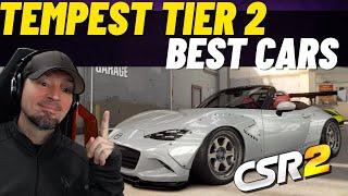 CSR2 Updated Best Cars for Tempest Tier 2 | CSR2 Tempest Guide