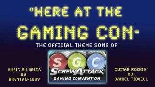 SGC Theme Song - "Here At The Gaming Con" - brentalfloss